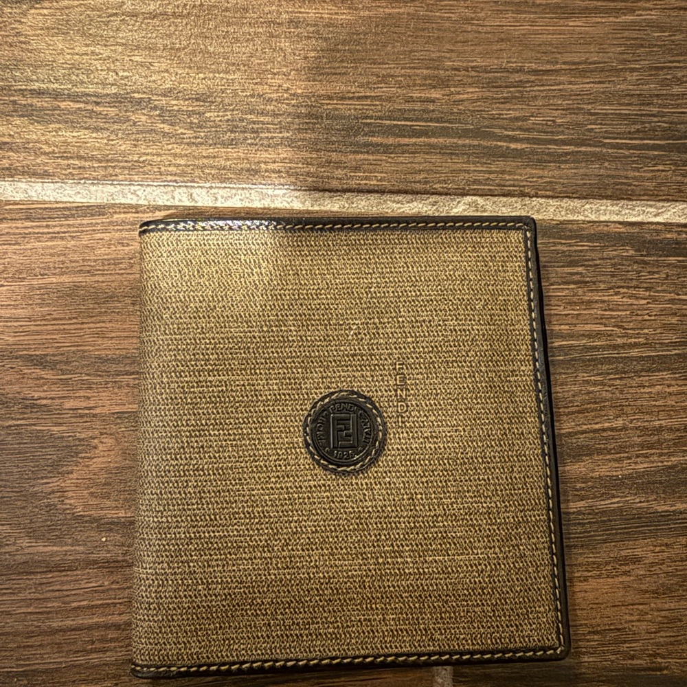 Fendi Men's Brown Card Holder